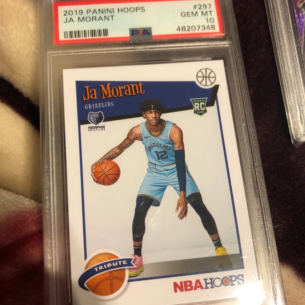 Ja morant rookie card